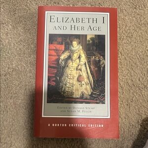Elizabeth I and Her Age Book